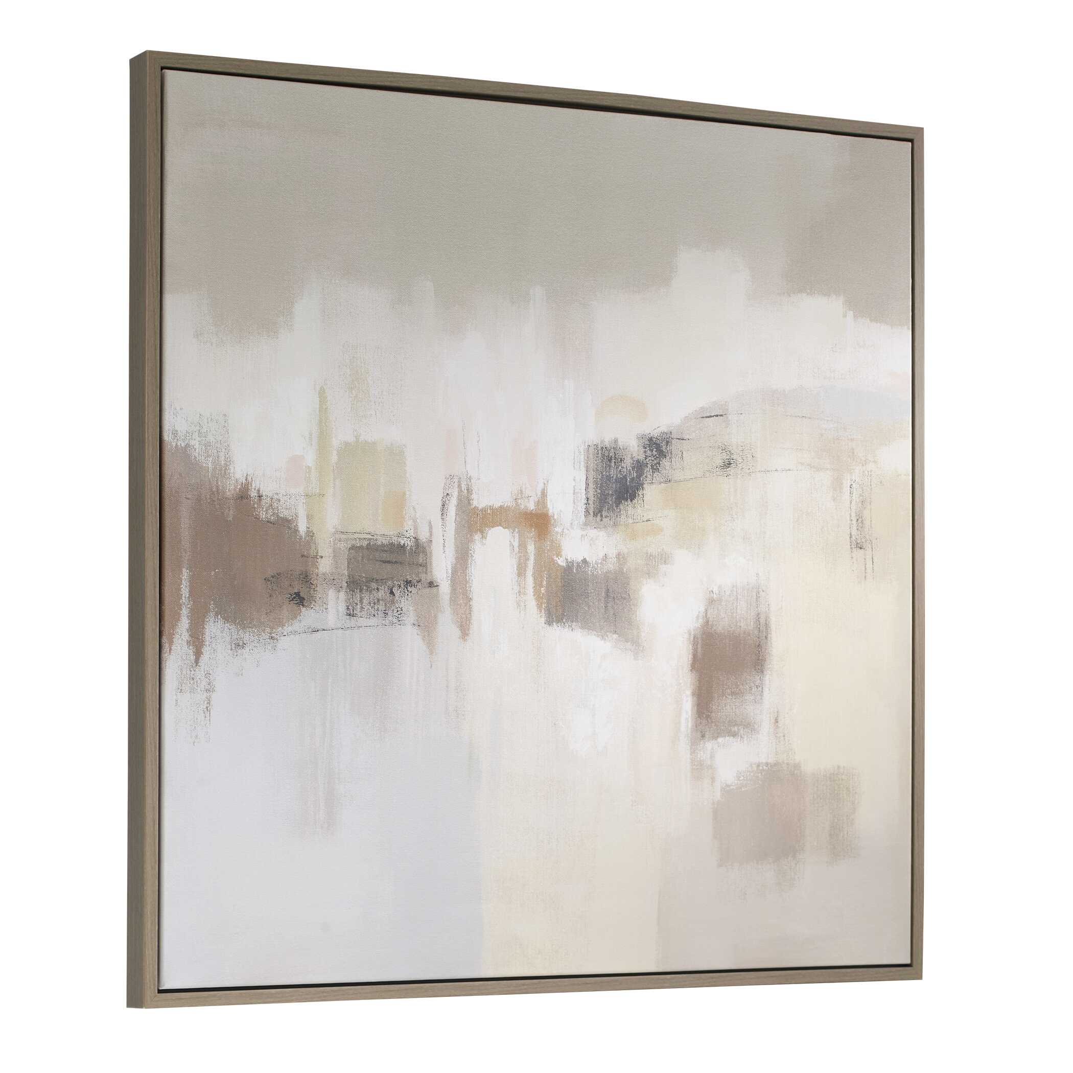 Daybreak Framed Abstract Art, Painting by Uttermost, 41.5" width x 41.5" height x 2" depth View 3