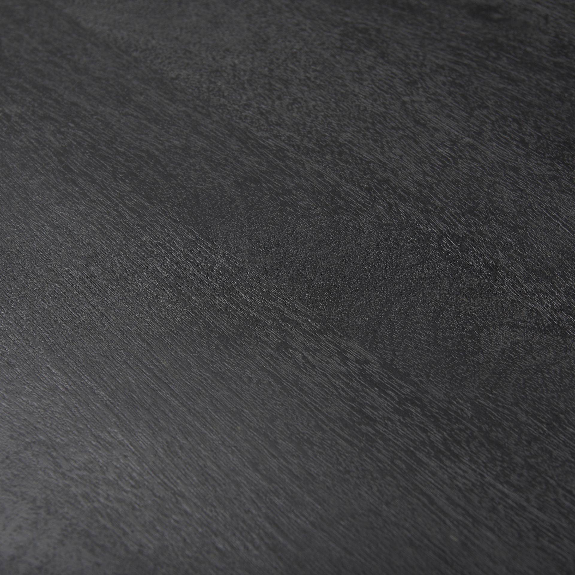 Forsey  28.0L x 45.3W x 18.0H Black Solid Wood Round Coffee Table, by Mercana, 45" length x 45" width x 18" height View 2