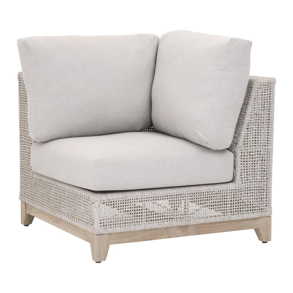 Tropez Outdoor Modular Corner Sofa, Seating by Essentials for Living, 33.75" width x 33" height x 33.75" depth View 2