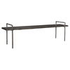 Chandos Wooden Bench, Furniture by Uttermost, 76" width x 23" height x 18" depth thumbnail 4