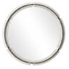Crystalline Round Mirror, by Uttermost, 37.75" width x 37.75" height x 1.62" depth thumbnail 5