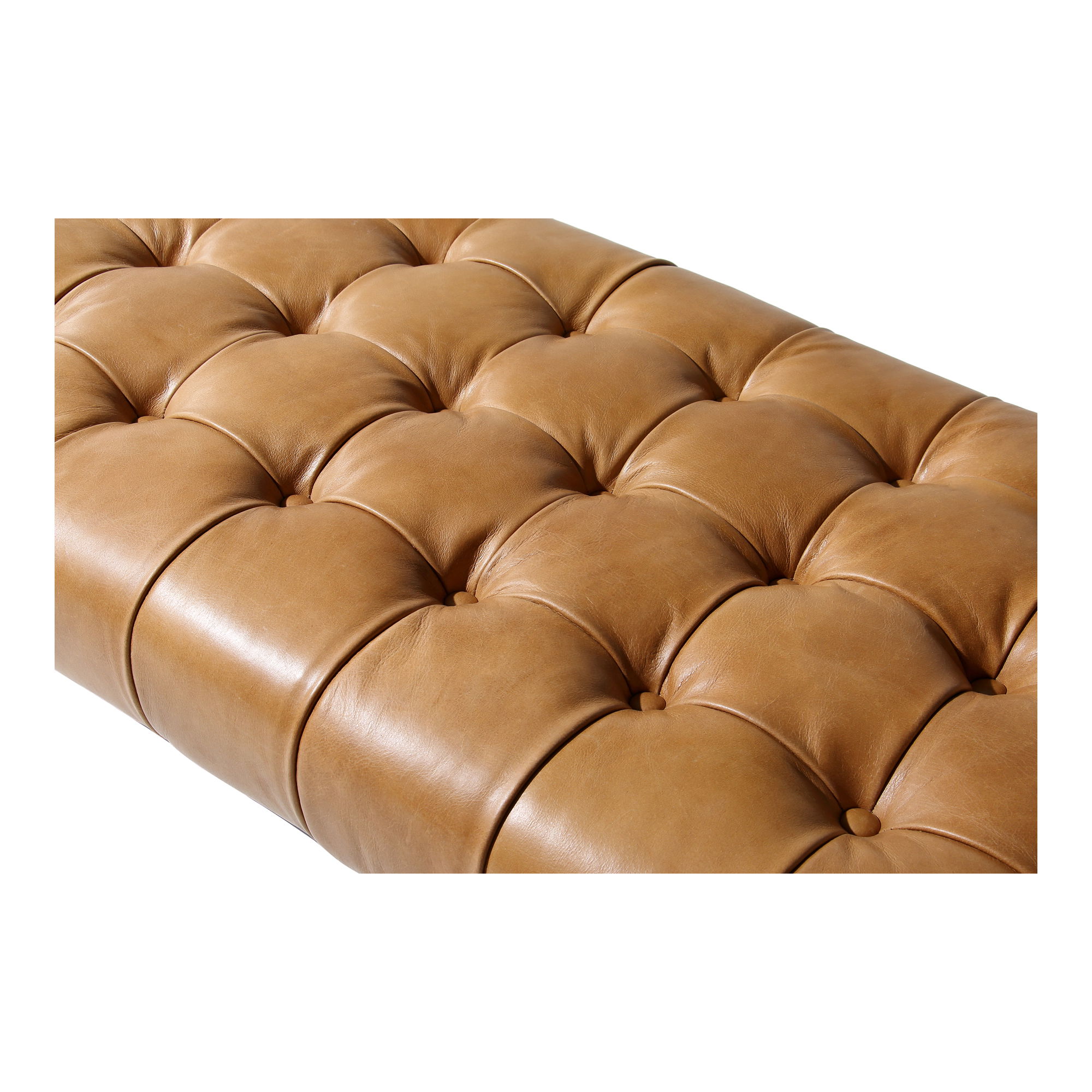 Wyatt Leather Bench large image 