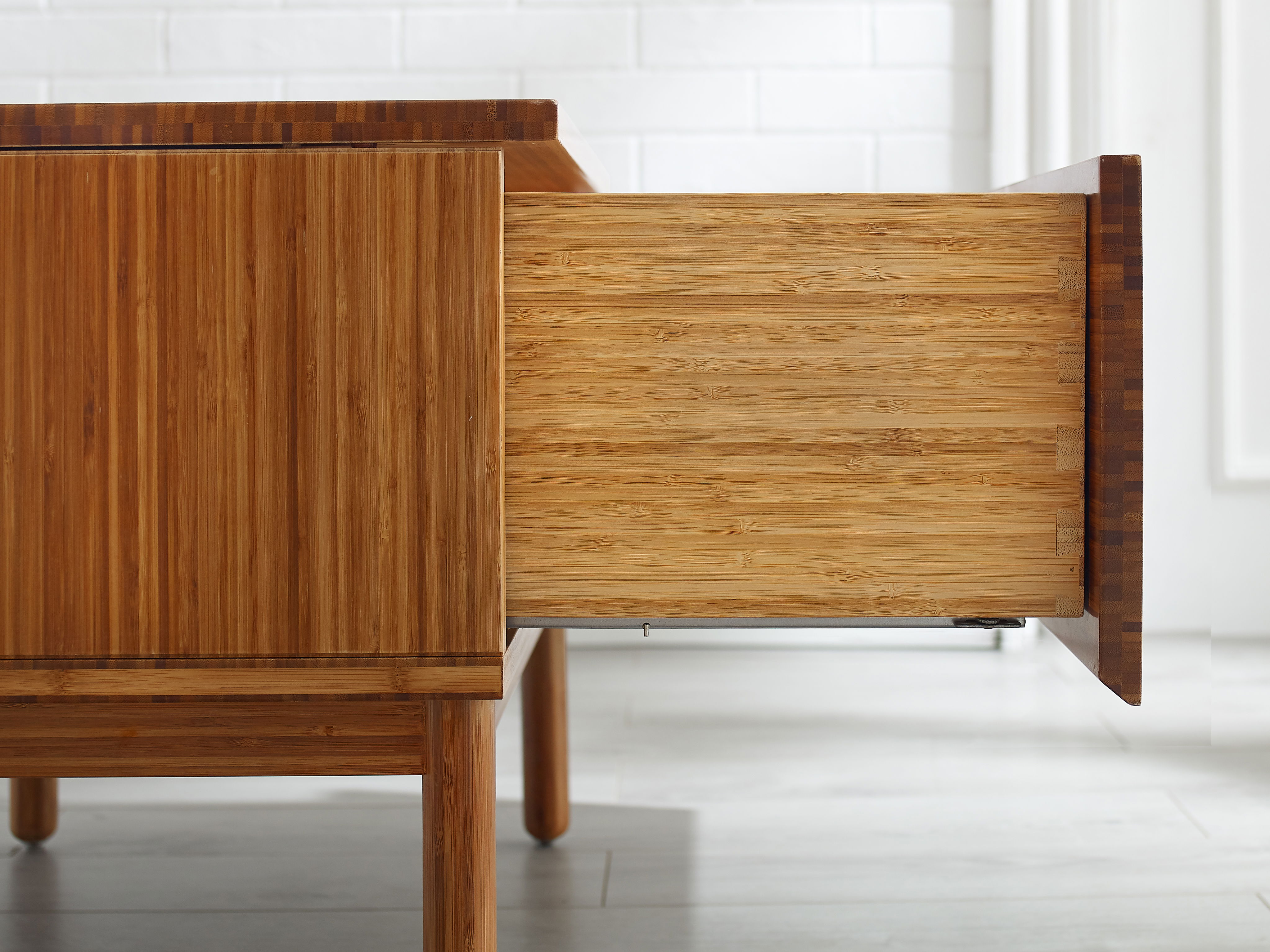 Ventura 1 Drawer Nightstand, by Greenington, 17" length x 24" width x 17.5" height View 3