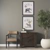 Wallen Solid Dark Brown Wood 3 Drawer Accent Cabinet, Cabinets & Chest by Mercana, 36" length x 18" width x 31" height thumbnail 2