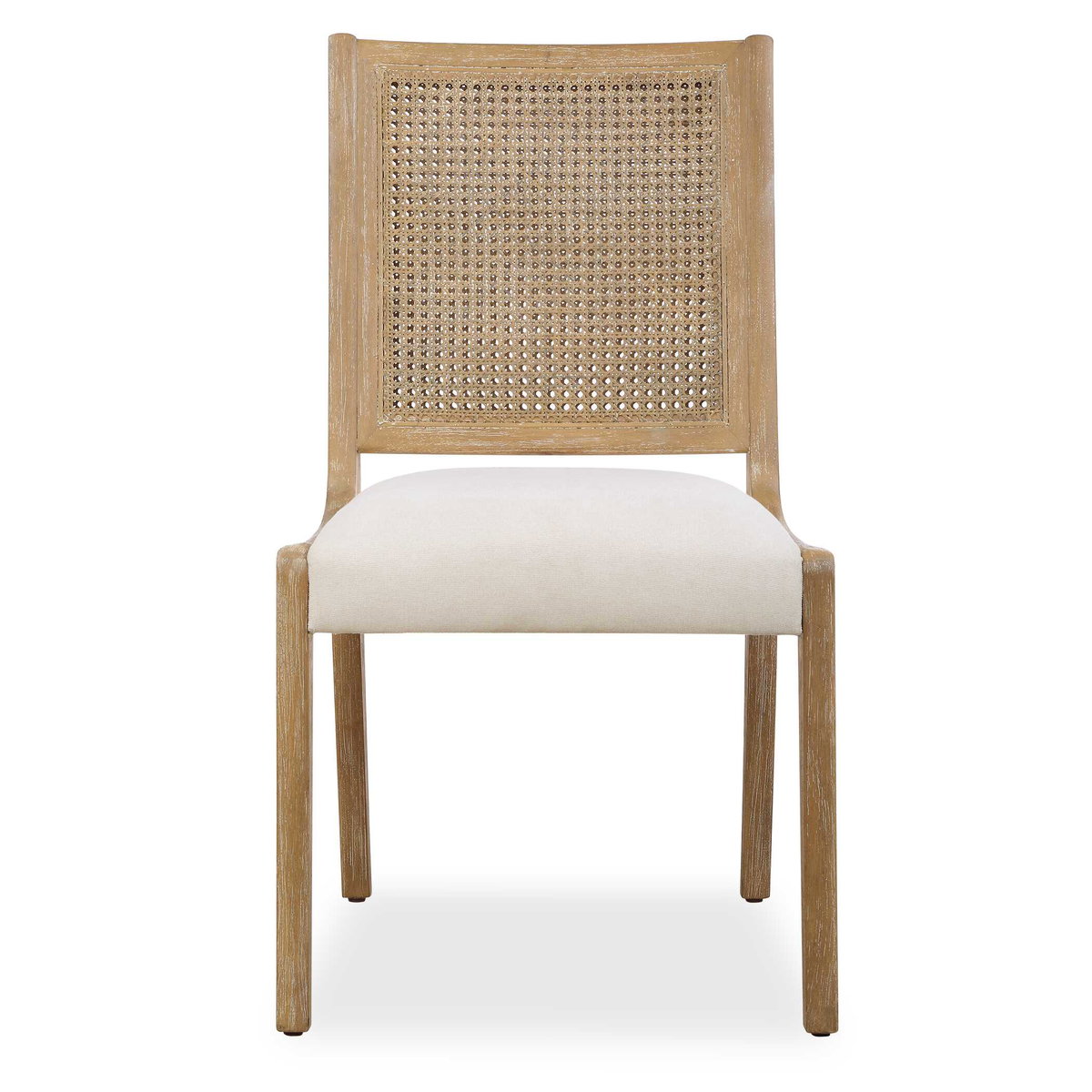Interweave Rattan Dining Chair, by Uttermost, 19" width x 36" height x 25" depth View 1