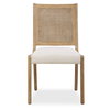 Interweave Rattan Dining Chair, by Uttermost, 19" width x 36" height x 25" depth thumbnail 1