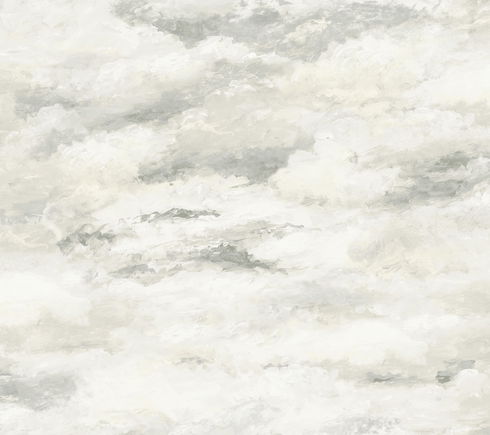 Plein Air Tan & Grey Wallpaper