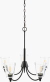 Yueva Chandelier, by Surya, 25" length x 25" width x 24" height thumbnail