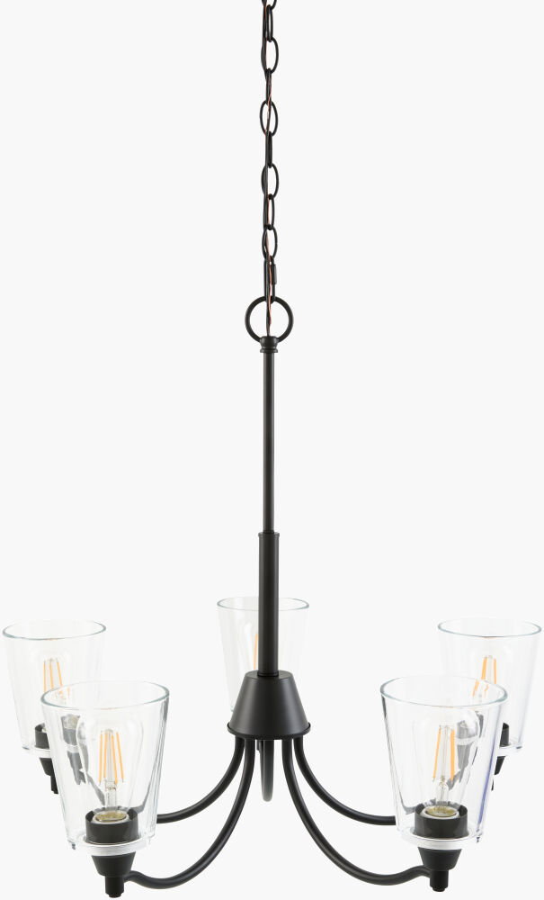 Yueva Chandelier, by Surya, 25" length x 25" width x 24" height