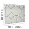 Sun Circles Fog & Silver Wallpaper thumbnail 8