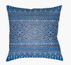 Indigo Blues Accent Pillow, Decorative Pillow by Surya, 18" length x 18" width thumbnail