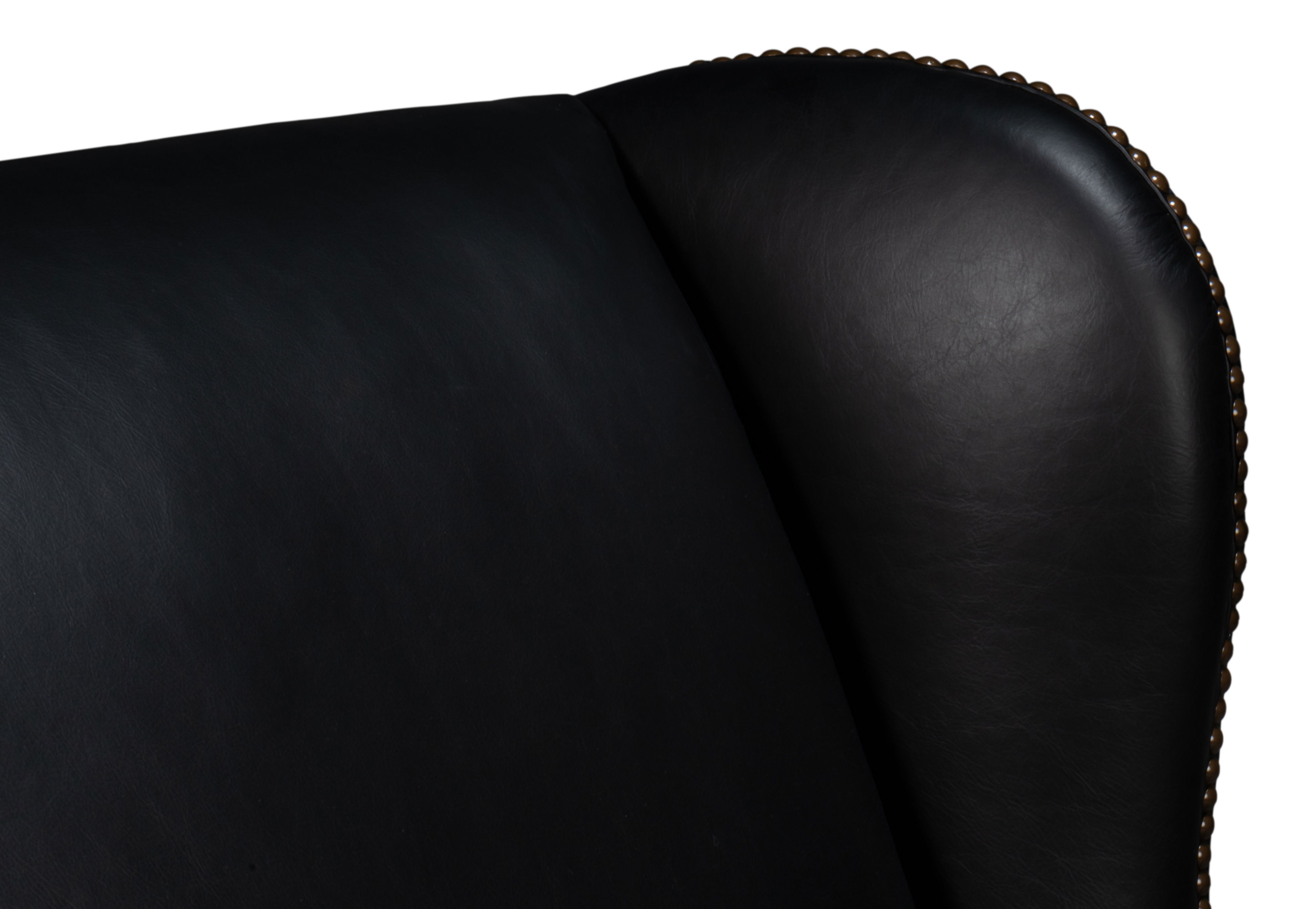 London Dry Accent Chair, Onyx Black, Seating by Sarreid, 37" length x 40" width x 40" height View 4