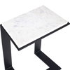 Kenora White Marble Accent Table, Furniture by Uttermost, 18" width x 22.5" height x 11.75" depth thumbnail 9