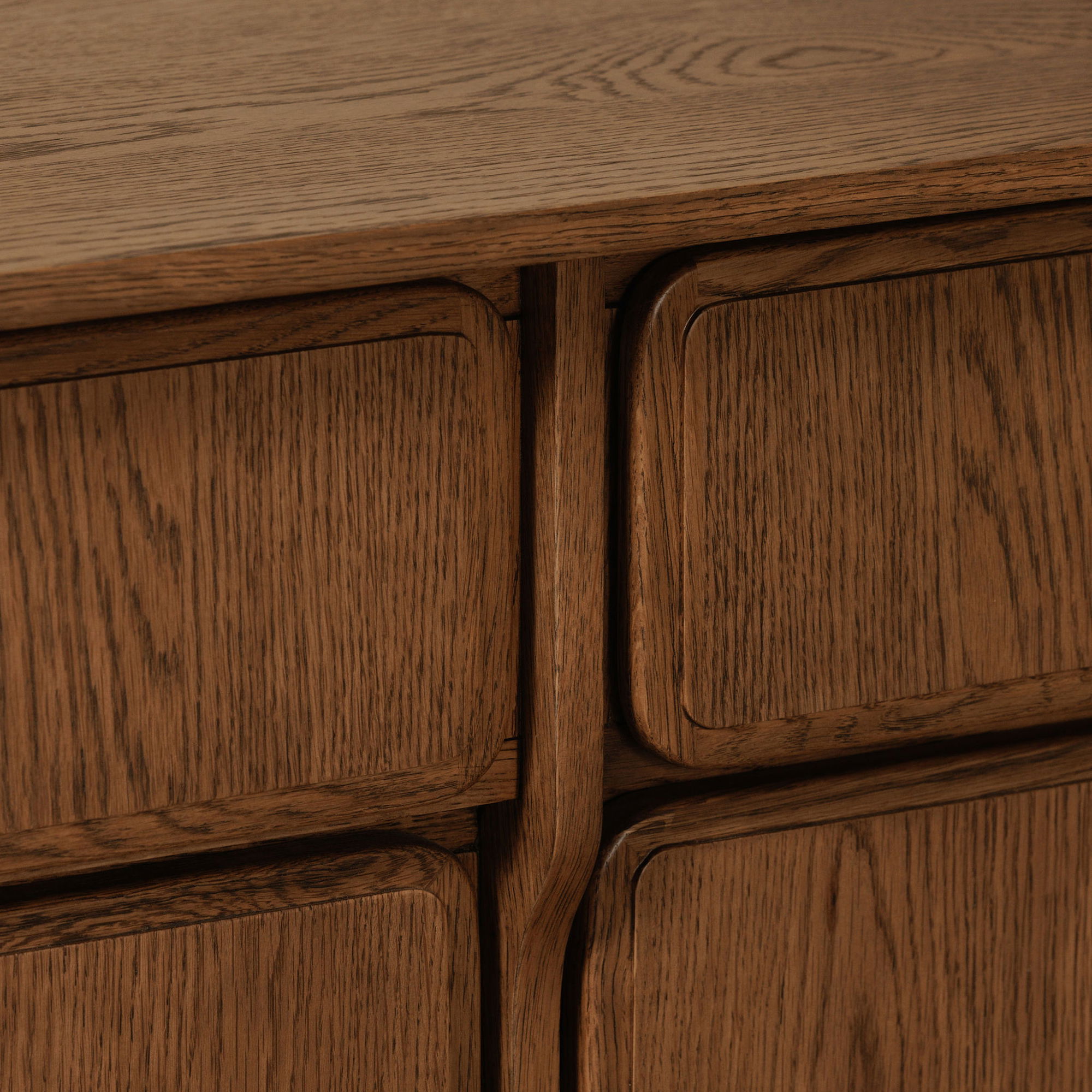 Caroline Sideboard Warm Brown large image 