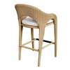 Kavali Outdoor Wicker Barstool, Furniture by Uttermost, 23" width x 42" height x 25.75" depth thumbnail 9