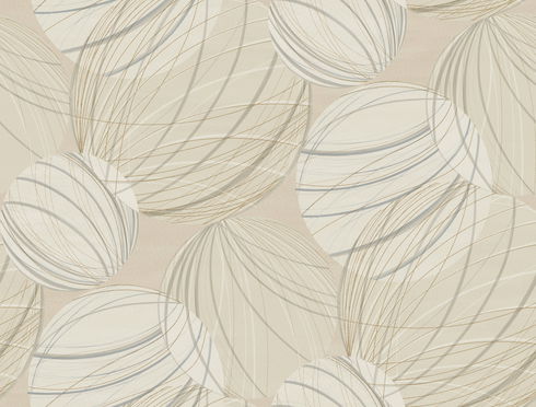 Floating Lanterns Taupe Wallpaper