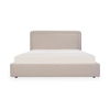 Simon King Storage Bed Flecked Beige, by Moe's Home, 7'6.55" width x 4'3.18" height x 7'4.98" depth thumbnail 1