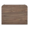 Round Off Tall Nightstand Walnut Brown, by Moe's Home, 20" width x 20" height x 15" depth thumbnail 7