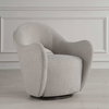 Wander Fabric Swivel Chair, Accent Chair by Uttermost, 28.25" width x 32.75" height x 33.5" depth thumbnail 4