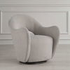 Wander Fabric Swivel Chair, Furniture by Uttermost, 28.25" width x 32.75" height x 33.5" depth thumbnail 4