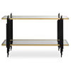 Empire Cityscape Console Table, Furniture by Uttermost, 52" width x 33.87" height x 13" depth thumbnail 1