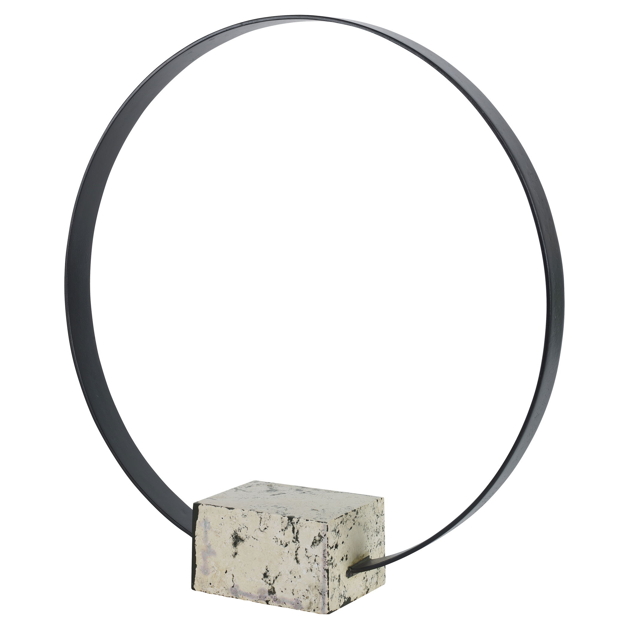 Around Again Circular Sculpture, Decorative by Uttermost, 18" width x 19" height x 4" depth View 1