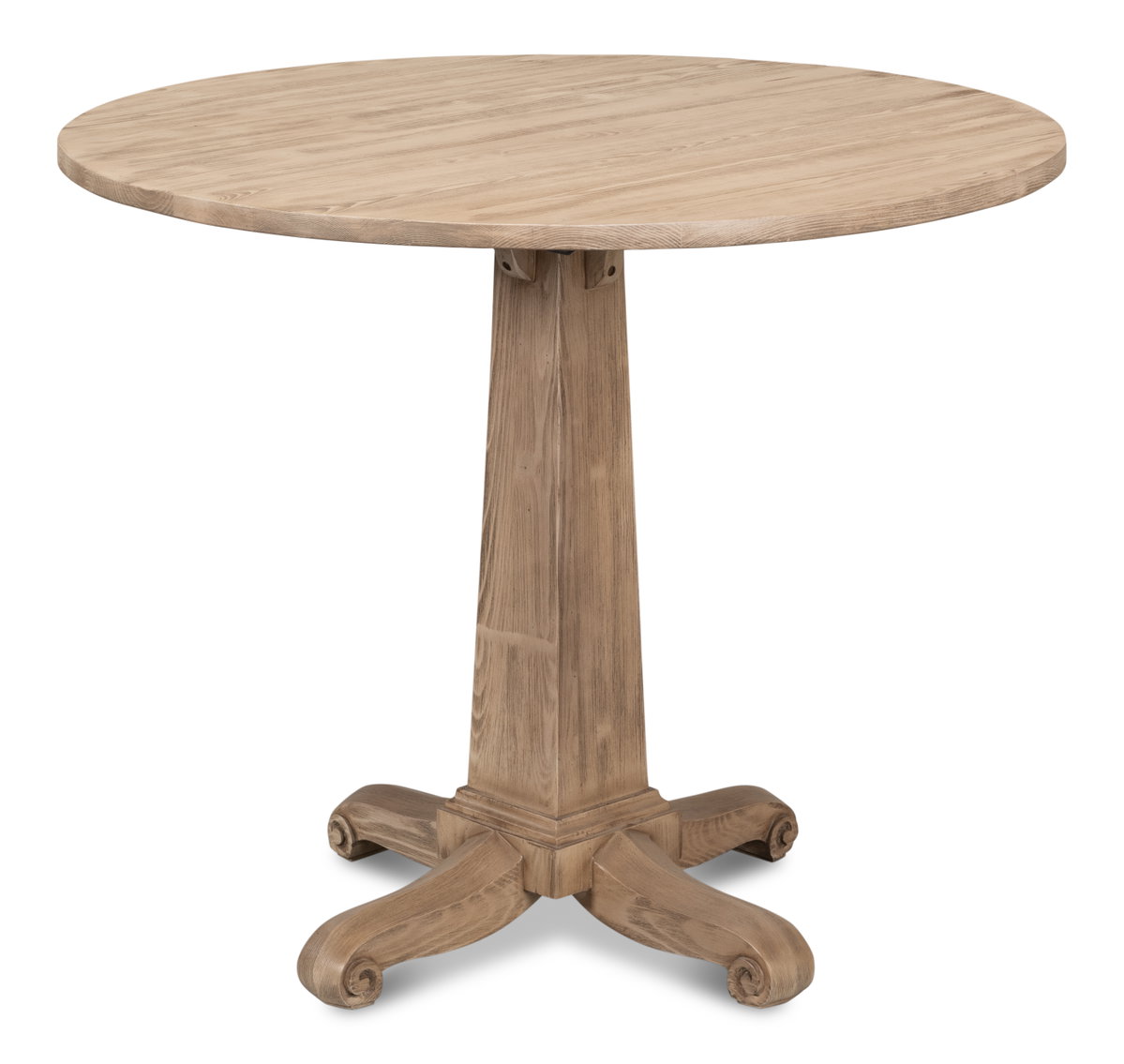 Perry Vineyards Bistro Table, by Sarreid, 3' length x 3' width x 2'6" height View 2