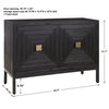 Aiken Dark Walnut 2 Door Cabinet, Cabinets & Chest by Uttermost, 43.25" width x 31.12" height x 16" depth thumbnail 3
