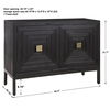 Aiken Dark Walnut 2 Door Cabinet thumbnail 2