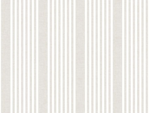 French Soft Linen Stripe Wallpaper