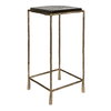 Ovard Antiqued Gold Accent Table, Furniture by Uttermost, 11.5" width x 24" height x 11.5" depth thumbnail 1