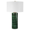 Galeno Emerald Green Table Lamp, by Uttermost, 17" width x 27.75" height x 17" depth thumbnail 5