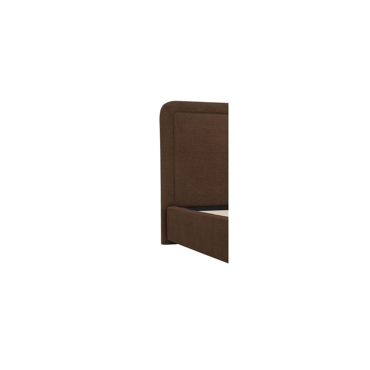 Simon Queen Storage Bed Brown, by Moe's Home, 6'2.8" width x 4'3.18" height x 7'4.98" depth View 5