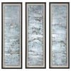 Ocean Swell Painted Metal Art Set/3 3 Cartons, Painting by Uttermost, 20.6" width x 65.7" height x 1.5" depth thumbnail 1