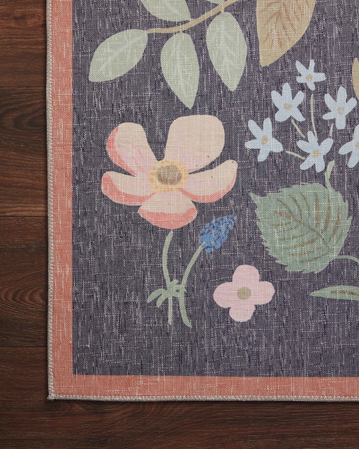 Rifle Paper Co. x Loloi Cotswolds Rug, 5' length x 5' width View 4