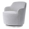 Hobart Casual Swivel Chair, Accent Chair by Uttermost, 28" width x 30" height x 28" depth thumbnail 6