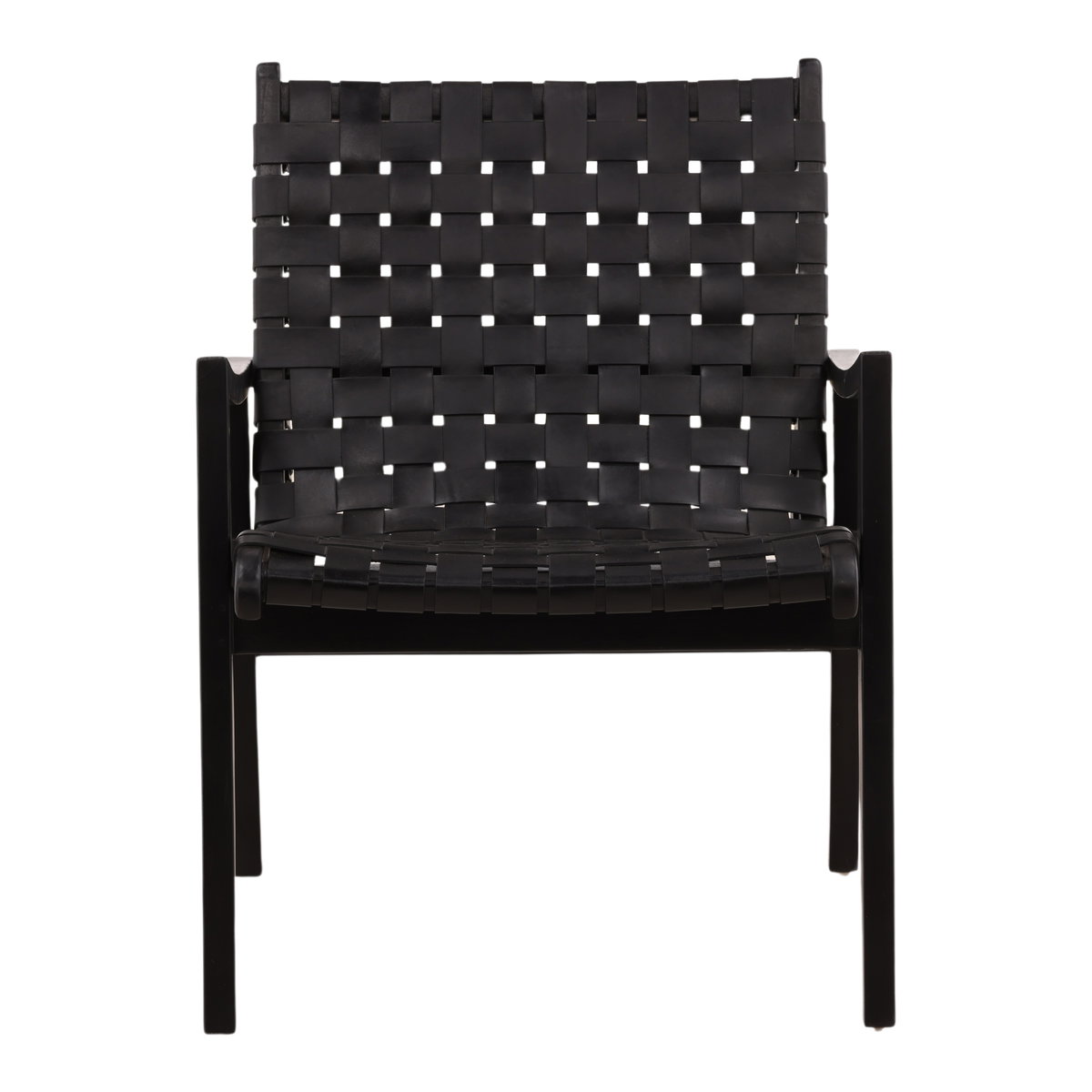 Luisa Occasional Chair Black, Accent Chair by Dovetail, 26.26" width x 33.5" height x 27.4" depth View 2