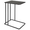 Cavern Stone & Iron Accent Table, Side & End Table by Uttermost, 17.9" width x 24" height x 12" depth thumbnail 1
