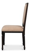 Square Back Side Chair,Nero,Toffee thumbnail 8