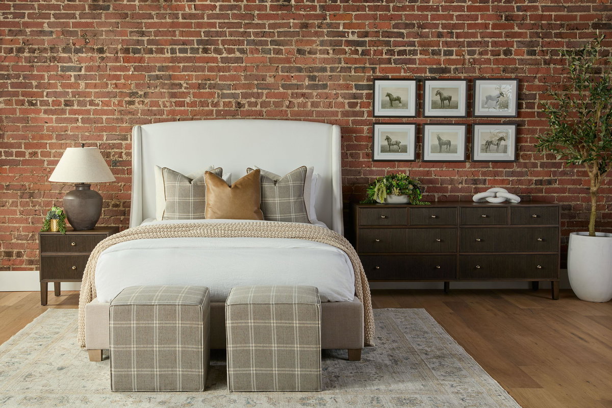 Sloan Queen Bed, by Essentials for Living, 71" width x 59" height x 88" depth View 17