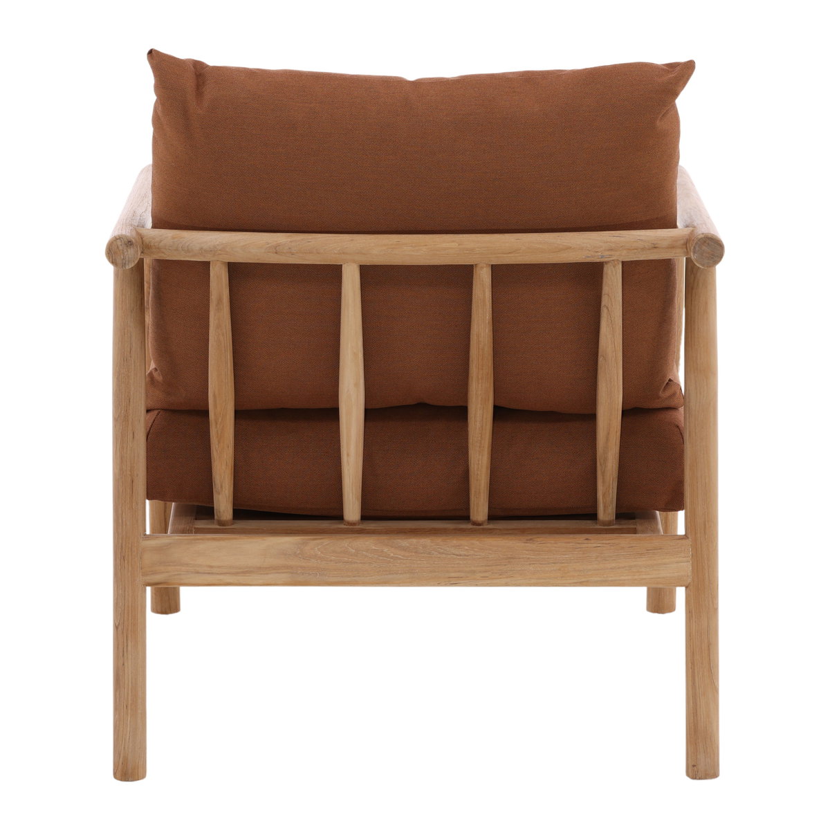 Aimee Outdoor Occasional Chair Sienna, Accent Chair by Dovetail, 27.67" width x 31.53" height x 33.19" depth View 4