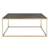 Trebon Modern Coffee Table, by Uttermost, 38" width x 16" height x 38" depth thumbnail 1