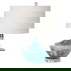 Chasida Blue Ceramic Lamp thumbnail 0