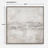 Desert Oasis Abstract Canvas Art, by Uttermost, 51.75" width x 51.75" height x 1.5" depth thumbnail 3