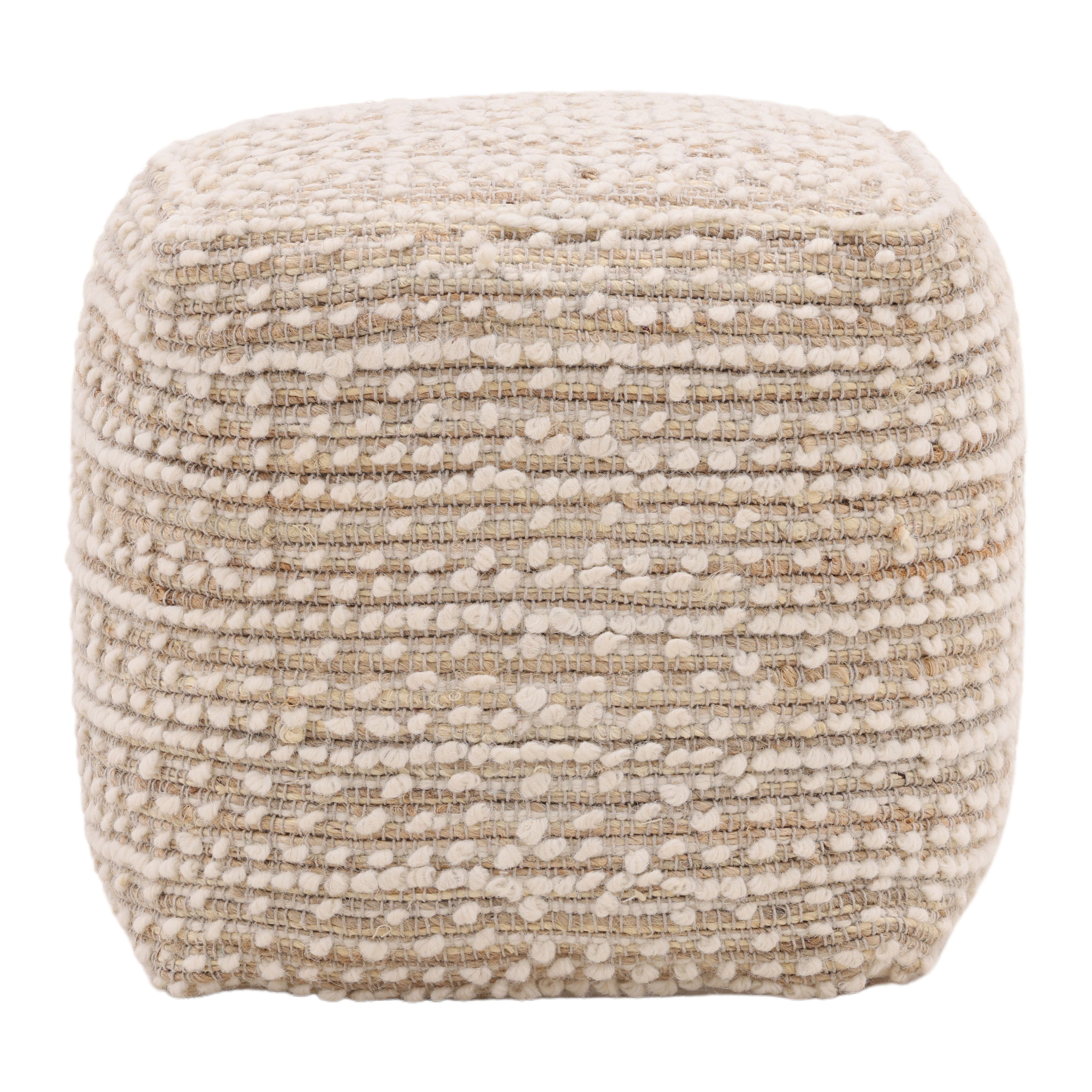 Yuri Pouf Ivory large image 