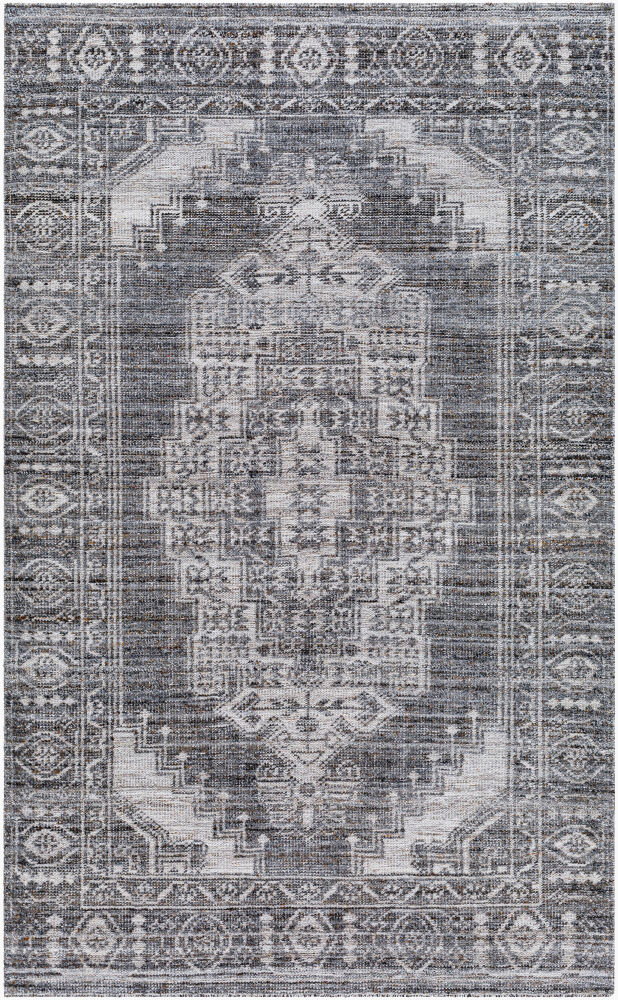 Zahra Handmade Rug, by Surya, 1'6" length x 1'6" width