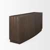 Swanson Dark Brown Wooden Scalloped Sideboard thumbnail 6
