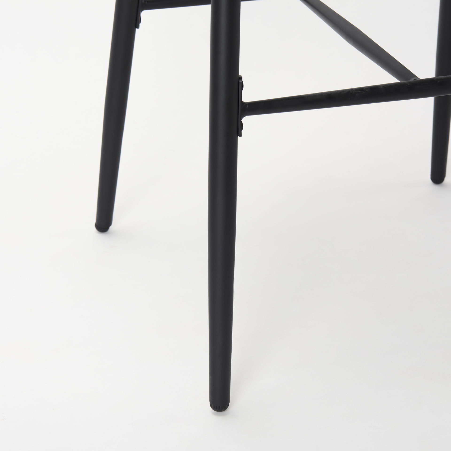 Colin Black Metal Bar Stool large image 