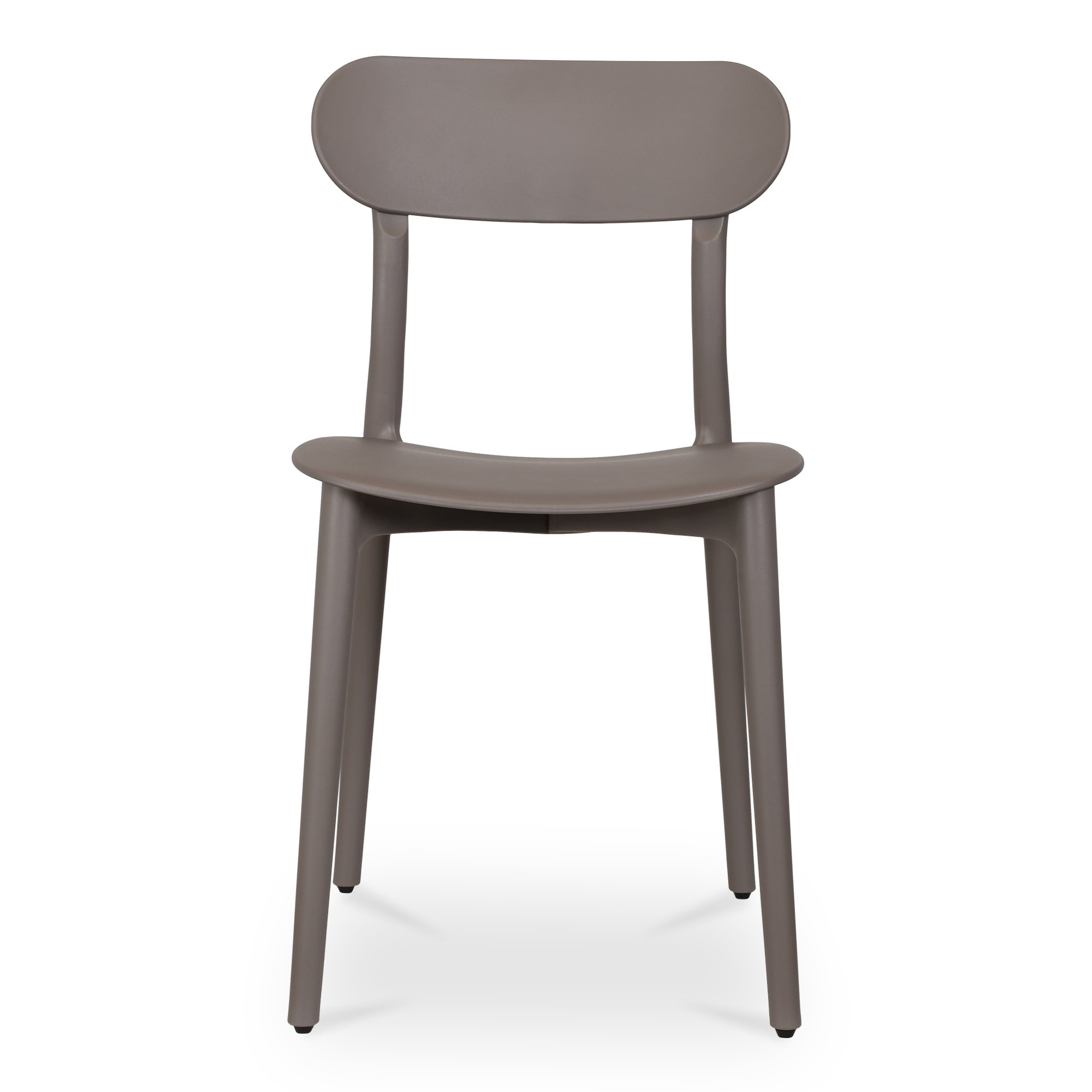 Kent Outdoor Dining Chair Taupe - Set Of Two, by Moe's Home, 16.75" width x 31" height x 20.5" depth View 4