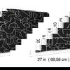 Robotics Black Peel & Stick Wallpaper, by York Wall, 20' length x 2'3" width x 0.02" depth thumbnail 7